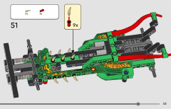 LEGO 42149 instructions page 53 – build guide