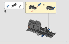 LEGO 42149 instructions page 7 – build guide