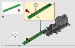 LEGO 42149 instructions page 8 – build guide