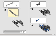 LEGO 42149 instructions page 11 – build guide
