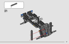 LEGO 42149 instructions page 17 – build guide
