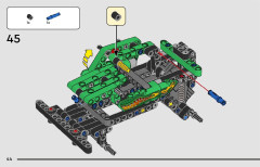 LEGO 42149 instructions page 44 – build guide