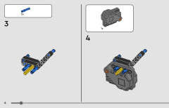 LEGO 42149 instructions page 6 – build guide