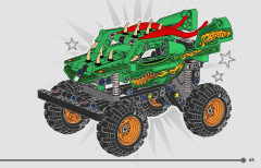 LEGO 42149 instructions page 65 – build guide