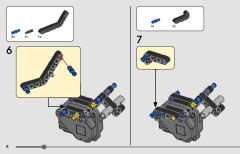 LEGO 42149 instructions page 8 – build guide