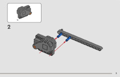 LEGO 42150 instructions page 3 – build guide