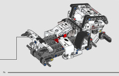 LEGO 42150 instructions page 74 – build guide