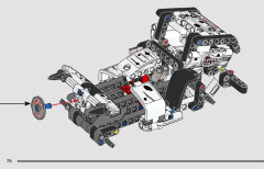 LEGO 42150 instructions page 76 – build guide