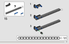 LEGO 42150 instructions page 17 – build guide