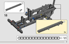 LEGO 42150 instructions page 21 – build guide