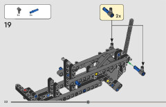 LEGO 42150 instructions page 22 – build guide