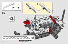LEGO 42150 instructions page 50 – build guide