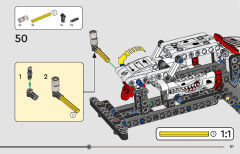 LEGO 42150 instructions page 51 – build guide