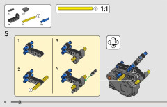 LEGO 42150 instructions page 6 – build guide