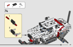LEGO 42150 instructions page 69 – build guide