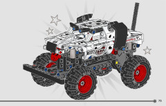 LEGO 42150 instructions page 73 – build guide