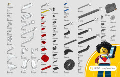 LEGO 42150 instructions page 75 – build guide