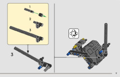 LEGO 42150 instructions page 9 – build guide