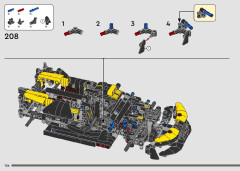 LEGO 42151 instructions page 104 – build guide