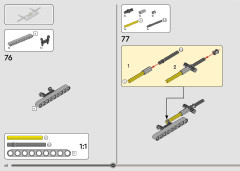 LEGO 42151 instructions page 40 – build guide