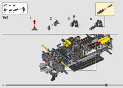 LEGO 42151 instructions page 72 – build guide