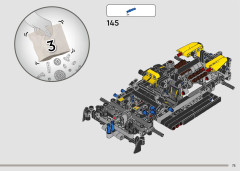 LEGO 42151 instructions page 75 – build guide