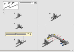 LEGO 42151 instructions page 9 – build guide