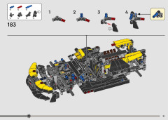 LEGO 42151 instructions page 91 – build guide
