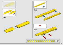 LEGO 42152 instructions page 115 – build guide