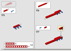 LEGO 42152 instructions page 132 – build guide