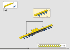 LEGO 42152 instructions page 175 – build guide