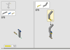 LEGO 42152 instructions page 190 – build guide