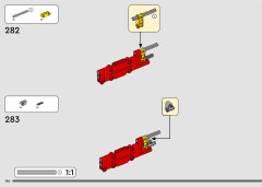 LEGO 42152 instructions page 196 – build guide