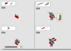 LEGO 42152 instructions page 208 – build guide