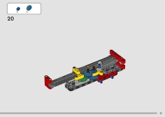 LEGO 42152 instructions page 21 – build guide
