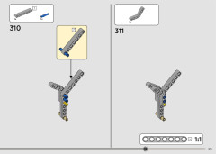 LEGO 42152 instructions page 211 – build guide