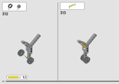 LEGO 42152 instructions page 212 – build guide