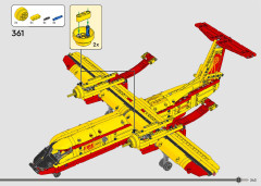 LEGO 42152 instructions page 243 – build guide