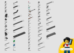 LEGO 42152 instructions page 255 – build guide