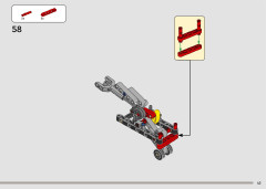 LEGO 42152 instructions page 43 – build guide