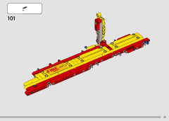 LEGO 42152 instructions page 75 – build guide