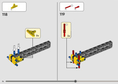 LEGO 42152 instructions page 84 – build guide