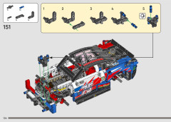 LEGO 42153 instructions page 106 – build guide