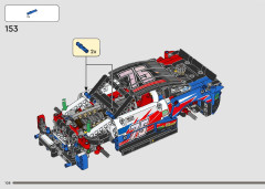 LEGO 42153 instructions page 108 – build guide