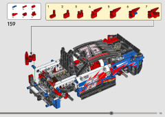 LEGO 42153 instructions page 115 – build guide