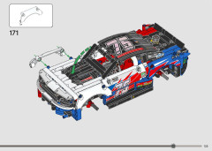 LEGO 42153 instructions page 125 – build guide
