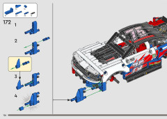 LEGO 42153 instructions page 126 – build guide