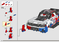 LEGO 42153 instructions page 128 – build guide