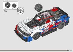 LEGO 42153 instructions page 133 – build guide