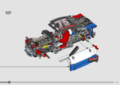 LEGO 42153 instructions page 73 – build guide